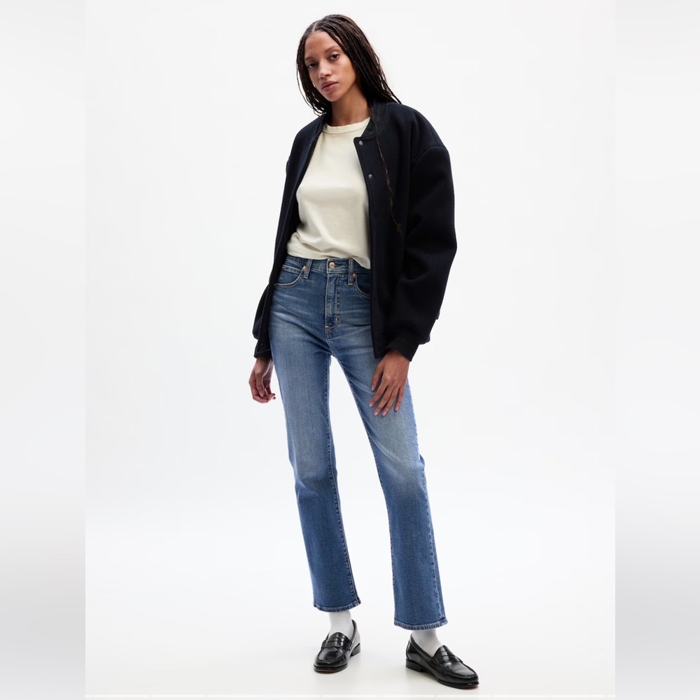 Gap High Rise Kick Fit Jeans